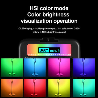N69 2500-9000K + RGB Camera Fill Light Small Full Color Photography Light Portable Night Light LED Pocket Light, N69