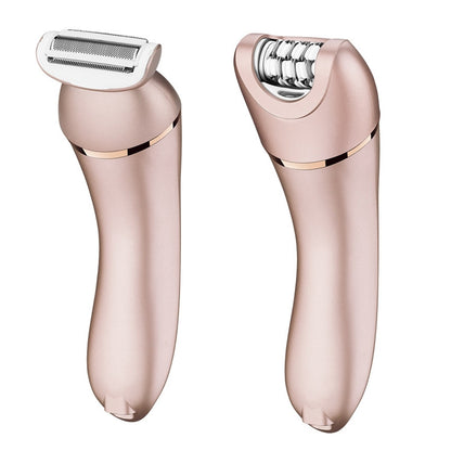 Suker SK-517 อุปกรณ์กำจัดขนด้วยไฟฟ้าน้ำ Eluting ผู้หญิงในครัวเรือน Hair Plucker เครื่องโกนหนวดมัลติฟังก์ชั่นแบบสองในหนึ่งเดียว