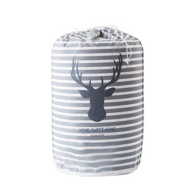 ถุงบรรจุผ้านวมกันความชื้นในครัวเรือนความจุขนาดใหญ่, Striped Deer, Cute Beer, Cactus, Garlands