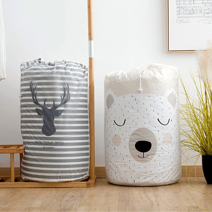 ถุงบรรจุผ้านวมกันความชื้นในครัวเรือนความจุขนาดใหญ่, Striped Deer, Cute Beer, Cactus, Garlands