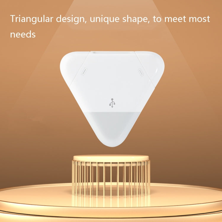 LCOP 5 in 1 Triangle Mobile Phone เครื่องอ่านบัตรคอมพิวเตอร์เครื่องอ่านบัตร OTG, 5 in 1 OTG Card Reader