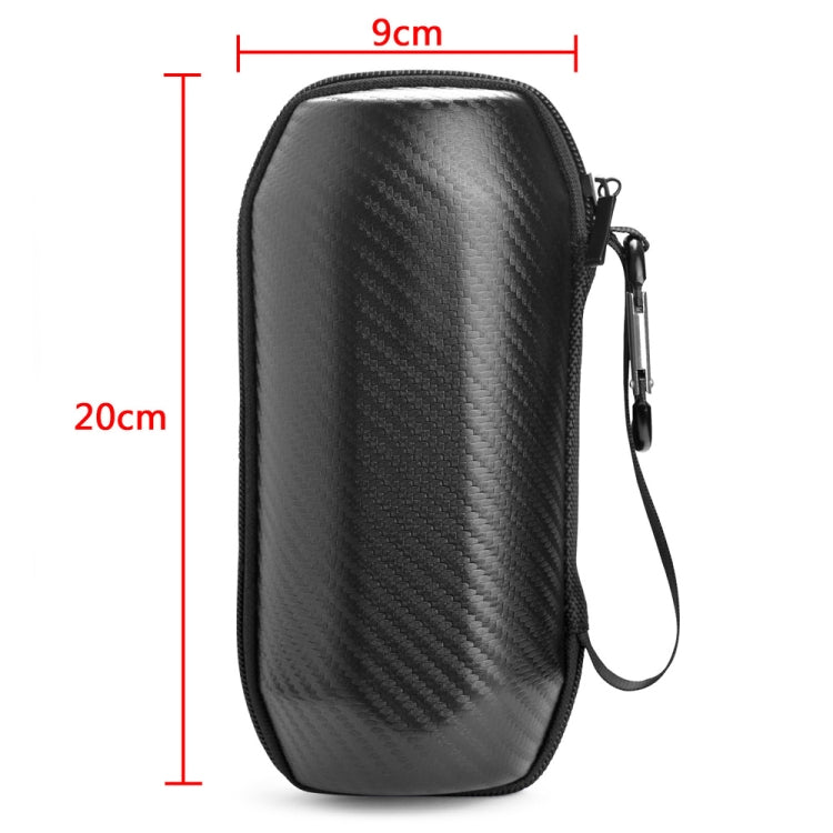 2 ชิ้นคาร์บอนไฟเบอร์กระเป๋าเก็บลำโพงบลูทูธสำหรับ JBL Flip 5