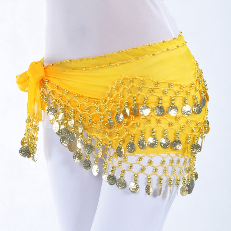 Lady Belly Dance ผ้าพันคอสะโพกอุปกรณ์เสริม 3 แถวกระโปรง Bellydance เอว CHAIN Wrap ผู้ใหญ่สวมใส่, One Size
