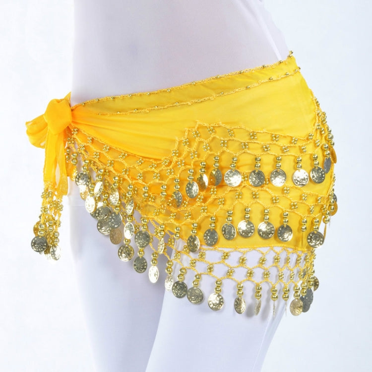 Lady Belly Dance ผ้าพันคอสะโพกอุปกรณ์เสริม 3 แถวกระโปรง Bellydance เอว CHAIN Wrap ผู้ใหญ่สวมใส่, One Size