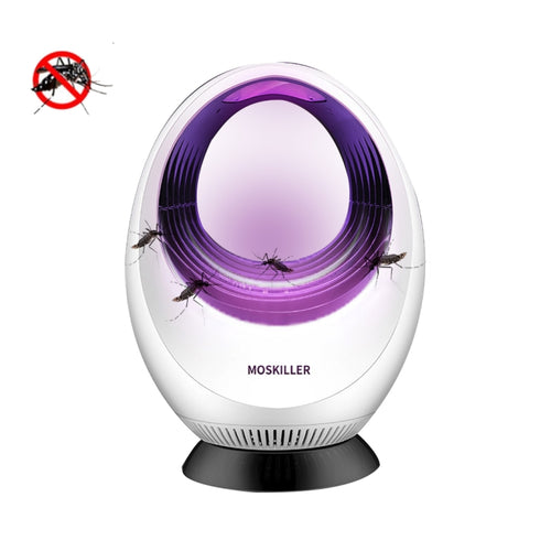 168 LED Photocatalyst Mosquito Killer Lamp โคมไฟจับยุงในครัวเรือน, Mosquito Catching Lamp White