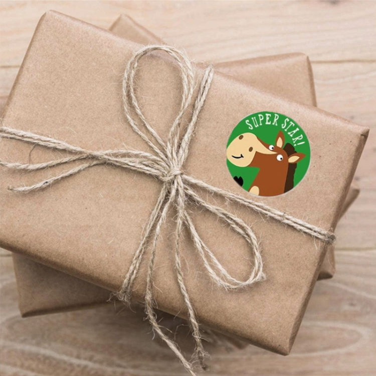 15 PCS ครูการ์ตูนรูปแบบสนุกส่งเสริมสติกเกอร์เครื่องเขียนของขวัญถุงบรรจุภัณฑ์สติกเกอร์ปิดผนึก