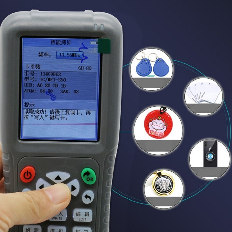 CopyKey-X5 Access Control Elevator Card Duplicator ID Proximity Card การเข้ารหัสเต็มรูปแบบถอดรหัสคีย์เครื่อง
