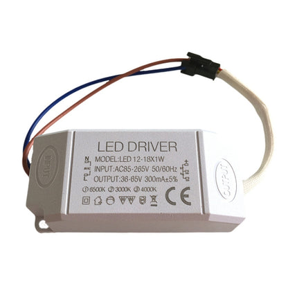 แหล่งจ่ายไฟไดรฟ์แบบแยกสองสี 85-265V หลอดไฟแรงดันกว้าง / ดาวน์ไลท์ / ไฟเพดาน แหล่งจ่ายไฟไดรฟ์, 3 PCS 1-3W, 3 PCS 4-7W, 2 PCS 8-12W, 2 PCS 12-18W, 18-25W, 25-36W