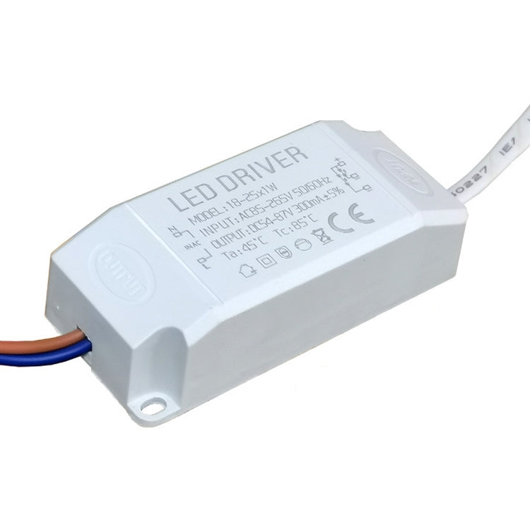 แหล่งจ่ายไฟไดรฟ์แบบแยกสองสี 85-265V หลอดไฟแรงดันกว้าง / ดาวน์ไลท์ / ไฟเพดาน แหล่งจ่ายไฟไดรฟ์, 3 PCS 1-3W, 3 PCS 4-7W, 2 PCS 8-12W, 2 PCS 12-18W, 18-25W, 25-36W