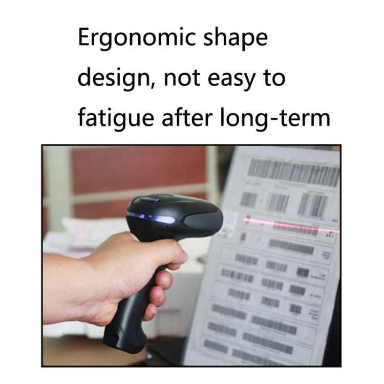 NETUM F5 Anti-Slip และ Anti-Vibration Barcode Scanner, Wired Laser, Wireless Laser, Wired Red Light, Wireless Red Light