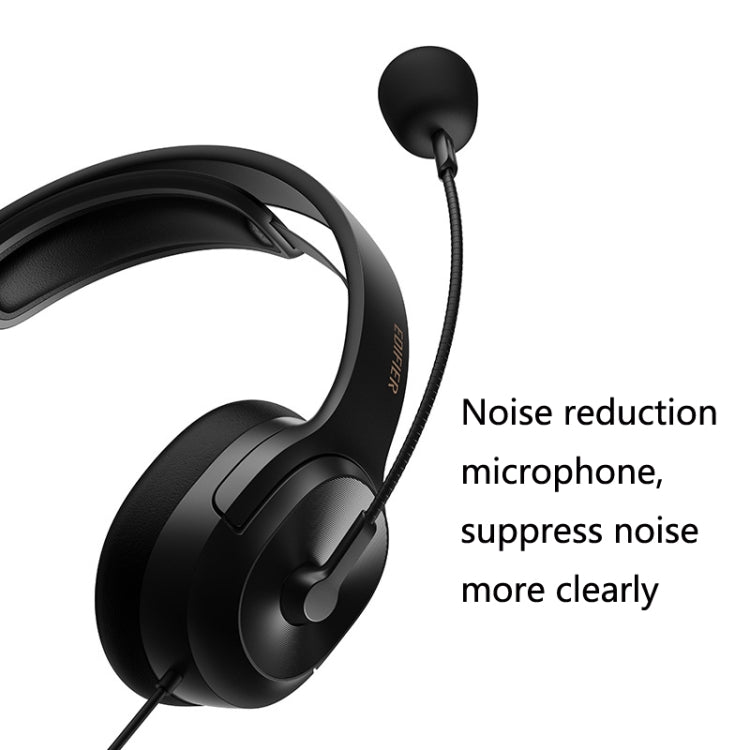 Edifier USB K5000 Mock Exam Headset Online Class Education Oral Training Headset, ความยาวสายเคเบิล: 2.8 ม., K5000