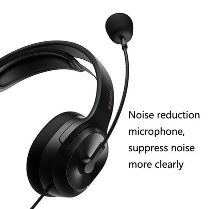Edifier USB K5000 Mock Exam Headset Online Class Education Oral Training Headset, ความยาวสายเคเบิล: 2.8 ม., K5000