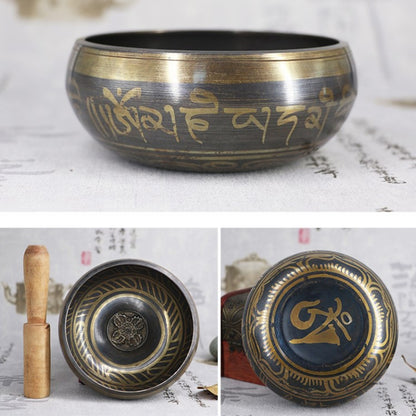 FB02-T8 ชามเสียงพระพุทธเจ้า ชามทำสมาธิ โยคะ ของตกแต่งบ้าน จัดส่งแบบสุ่มสีและรูปแบบ, 8cm, 8.5cm, 9.5cm, 10.5cm, 11.5cm, 12.5cm, 14.5cm, 17.5cm