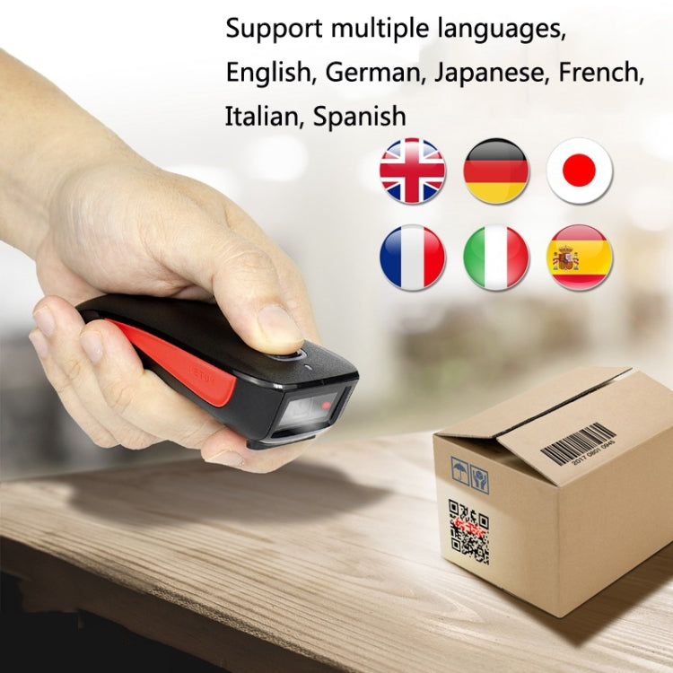 NETUM C750 Wireless Bluetooth Scanner Portable Barcode Warehouse Express Barcode Scanner, C750 Two-dimensional, C990 Two-dimensional, C740 One-dimensional