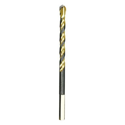 ดอกสว่านคิงชุบไททาเนียม อิฐพอร์ซเลน สว่านเจาะอิฐแก้ว เจาะสามเหลี่ยมบิด, 6mm, 8mm, 10mm, 12mm, 6mm+8mm+10mm+12mm, 6mm+6mm+8mm+10mm+12mm