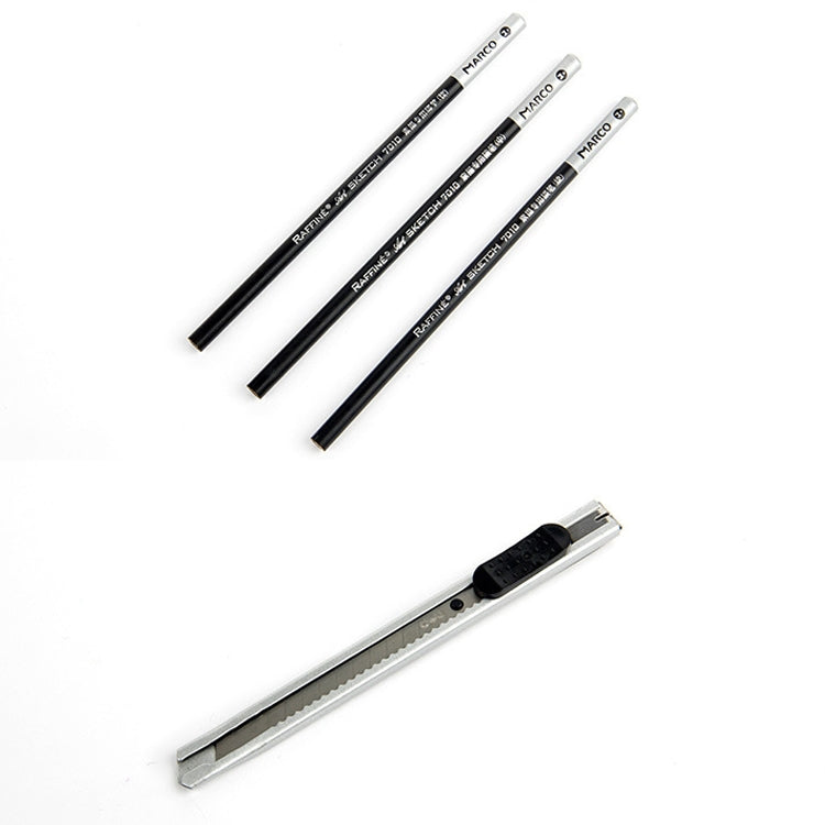 29 ชิ้น / ชุด MARCO Beginner Sketch Set Sketching Tools, MARCO Sketch Set