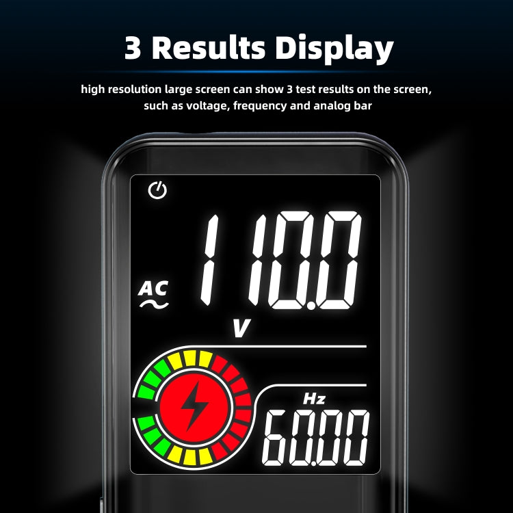BSIDE มัลติมิเตอร์แบบดิจิตอล 9999 นับจอแสดงผลสี LCD DC AC แรงดันไฟฟ้า Capacitance Diode Meter, S10 Dry Battery Version (Black), S10 Dry Battery Version (Red), S11 Recharge Version (Black), S11 Recharge Version (Red)