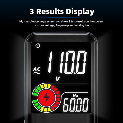 BSIDE มัลติมิเตอร์แบบดิจิตอล 9999 นับจอแสดงผลสี LCD DC AC แรงดันไฟฟ้า Capacitance Diode Meter, S10 Dry Battery Version (Black), S10 Dry Battery Version (Red), S11 Recharge Version (Black), S11 Recharge Version (Red)