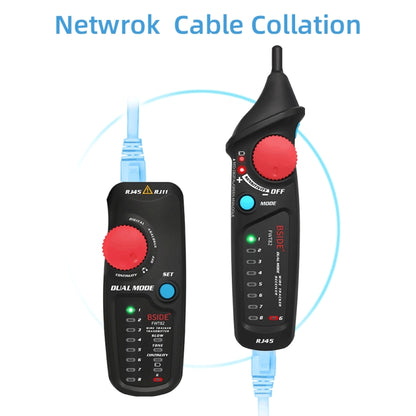 BSIDE FWT82 Analog และ Digital Dual-Mode ป้องกันการรบกวนอัจฉริยะ Line Finder สายเคเบิลเครือข่าย Tracker