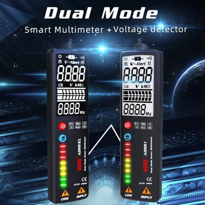 BSIDE Dual-Mode Smart หน้าจอขนาดใหญ่ แสดงผล มัลติมิเตอร์ ปากกาไฟฟ้า เครื่องตรวจจับแรงดันไฟฟ้าแบบพกพา, ADMS1, ADMS1CL