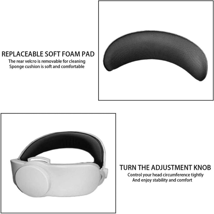 VR สะดวกสบายอย่ากดชุดหูฟังใบหน้าของคุณชุดหูฟัง VR ตามหลักสรีรศาสตร์สำหรับ Oculus Quest 2