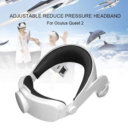 VR สะดวกสบายอย่ากดชุดหูฟังใบหน้าของคุณชุดหูฟัง VR ตามหลักสรีรศาสตร์สำหรับ Oculus Quest 2