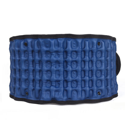 กระดูกสันหลังส่วนเอว เข็มขัดดึงที่สูงเกินจริง Lumbar Disc เข็มขัดป้องกันเอวแบบลม, Deep Blue