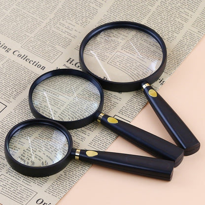 2 PCS Children Science Education ผู้สูงอายุอ่านหนังสือแว่นขยายมือถือ, 2pcs(75mm), 2pcs(110mm), 2pcs(90mm)