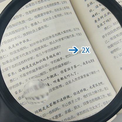 XT-4986E มือถือพร้อมแว่นขยายแสง 10 เท่าเลนส์อะคริลิแบบพกพาแว่นขยาย, XT-4986E