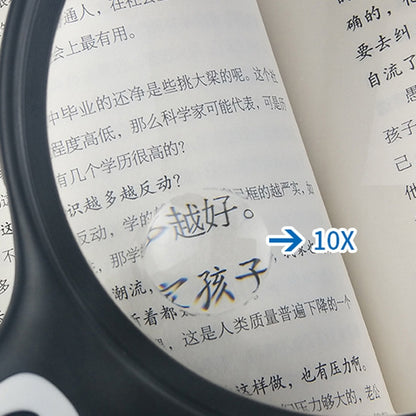 XT-4986E มือถือพร้อมแว่นขยายแสง 10 เท่าเลนส์อะคริลิแบบพกพาแว่นขยาย, XT-4986E