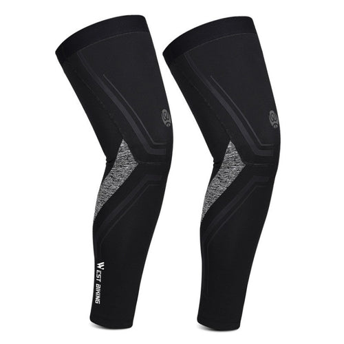 WEST BIKING ฤดูใบไม้ร่วง & ฤดูหนาวขี่จักรยานความอบอุ่นกำมะหยี่เย็นขาหุ้มอุปกรณ์กีฬากลางแจ้ง, ขนาด：, M, L, XL