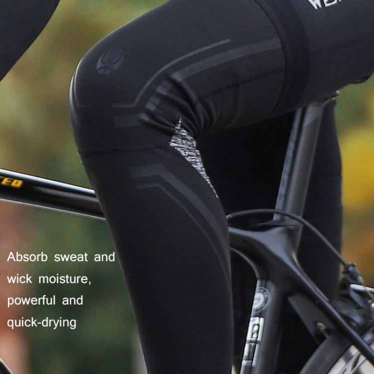 WEST BIKING ฤดูใบไม้ร่วง & ฤดูหนาวขี่จักรยานความอบอุ่นกำมะหยี่เย็นขาหุ้มอุปกรณ์กีฬากลางแจ้ง, ขนาด：, M, L, XL