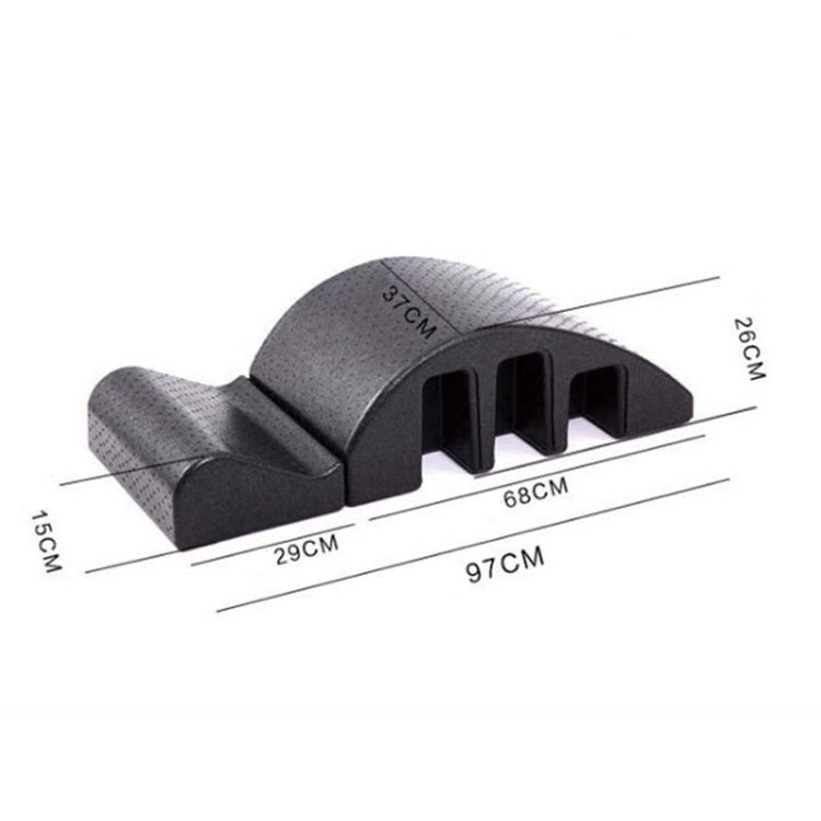 Spine Corrector Yoga Pilates เตียงนวด ฟิตเนส บล็อกโยคะผ่อนคลายกล้ามเนื้อคอ, Spinal Correction