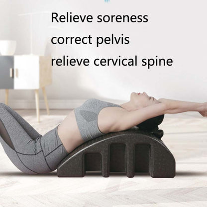 Spine Corrector Yoga Pilates เตียงนวด ฟิตเนส บล็อกโยคะผ่อนคลายกล้ามเนื้อคอ, Spinal Correction