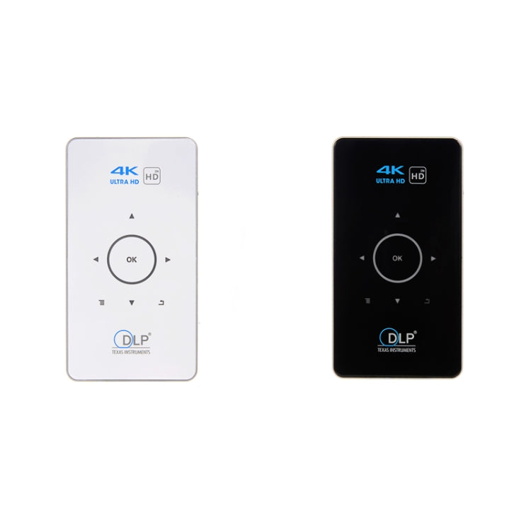 C6 1G + 8G ระบบ Android อัจฉริยะ DLP HD Mini Projector โปรเจคเตอร์โทรศัพท์มือถือแบบพกพาที่บ้าน，, US Plug  (Black), EU Plug (Black), UK Plug (Black), AU Plug (Black), US Plug (White), AU Plug (White)