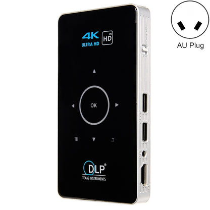 C6 2G+16G Android Smart DLP HD Projector มินิโปรเจคเตอร์ไร้สาย，, US Plug (Black), EU Plug (Black), UK Plug (Black), AU Plug (Black), US Plug (White), UK Plug (White), AU Plug (White)