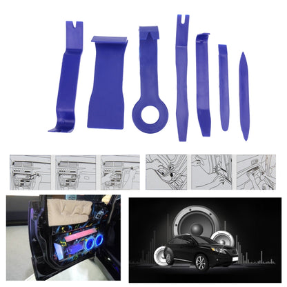 7 PCS รถเครื่องมือแปลงเสียง DVD Audio แผงประตู Disassembly แผงถอดชุดเครื่องมือ, 7 In 1