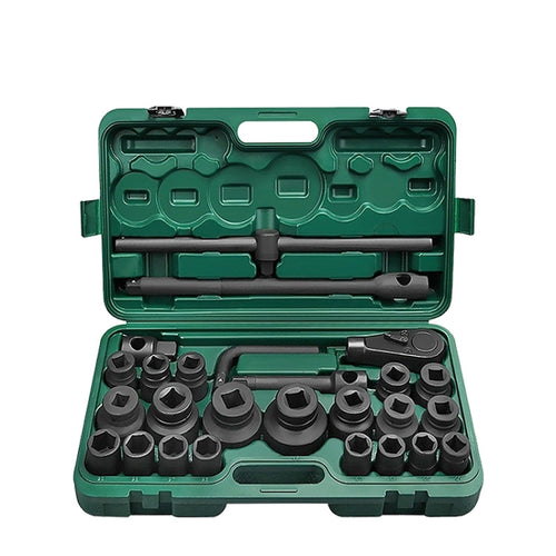 26 ชิ้น / เซ็ตประแจซ็อกเก็ตซ่อมรถยนต์หกเหลี่ยมสำหรับงานหนัก, 26 In 1 Wrench