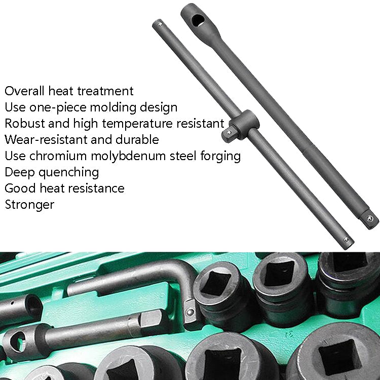 26 ชิ้น / เซ็ตประแจซ็อกเก็ตซ่อมรถยนต์หกเหลี่ยมสำหรับงานหนัก, 26 In 1 Wrench