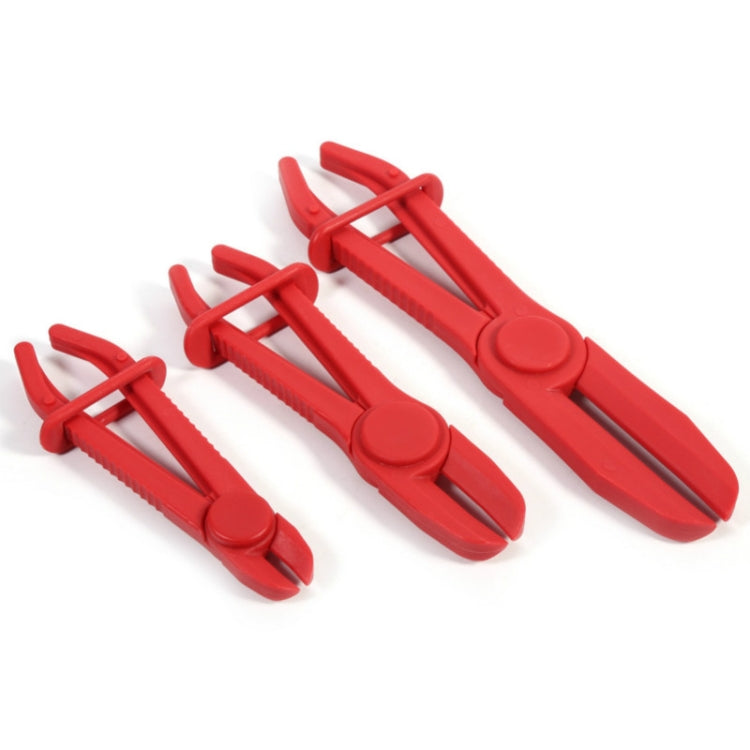 3 ชิ้น/เซ็ตรถ NYLON CLAMP ชุดเครื่องมือเบรคการใช้น้ำสาย CLAMP Plier, 3 PCS/Set Blue, Nylon Hose Clamp
