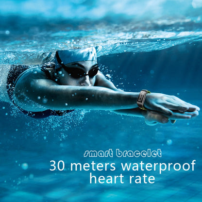 สมาร์ทนาฬิกา Heart Rate Monitor IP68 กันน้ำฟิตเนส Tracker ความดันโลหิต GPS Bluetooth สำหรับ Android IOS ผู้หญิงผู้ชาย