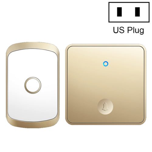 CACAZI FA50 1 สำหรับออดไร้สายแบบปุ่มกด 1 อัน, US Plug, EU Plug, UK Plug