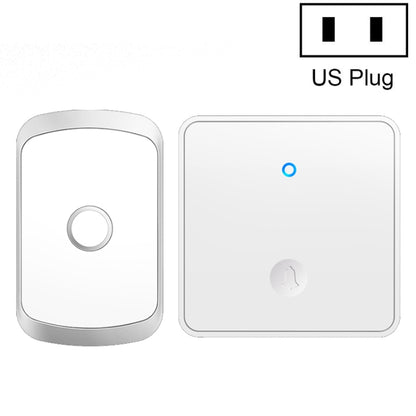 CACAZI FA50 1 สำหรับออดไร้สายแบบปุ่มกด 1 อัน, US Plug, EU Plug, UK Plug