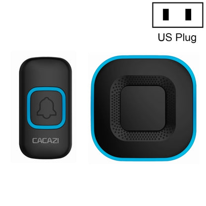 CACAZI V028F ออดเพลงไร้สายไม่มีแบตเตอรี่, US Plug, EU Plug, UK Plug