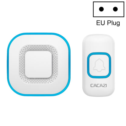 CACAZI V028F ออดเพลงไร้สายไม่มีแบตเตอรี่, US Plug, EU Plug, UK Plug