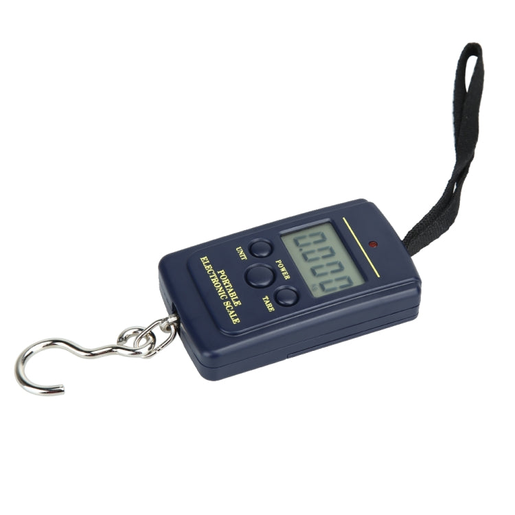 10g มินิเครื่องชั่งตกปลาแบบดิจิตอล Travel Weighting Steelyard แขวนเครื่องชั่งตะขออิเล็กทรอนิกส์เครื่องมือครัวน้ำหนักความจุ: 40 กก, 40kg without Backlight, 40kg with Backlight