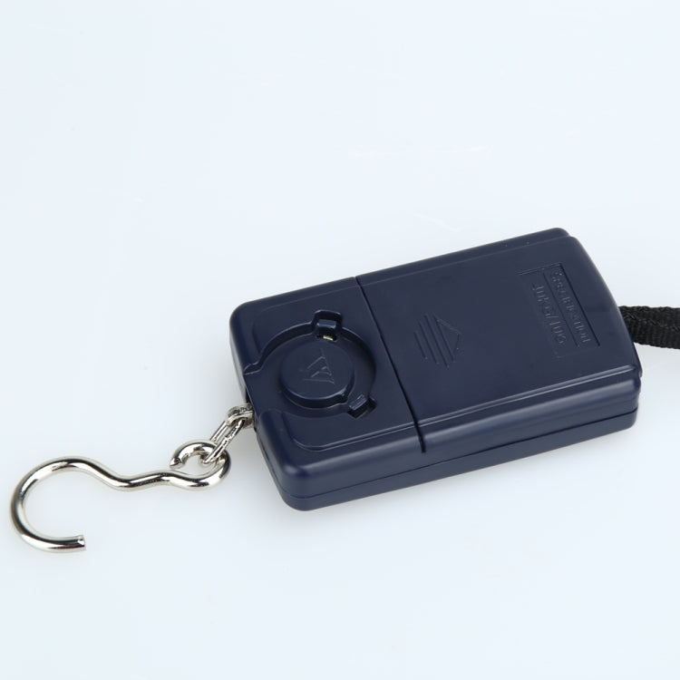 10g มินิเครื่องชั่งตกปลาแบบดิจิตอล Travel Weighting Steelyard แขวนเครื่องชั่งตะขออิเล็กทรอนิกส์เครื่องมือครัวน้ำหนักความจุ: 40 กก, 40kg without Backlight, 40kg with Backlight