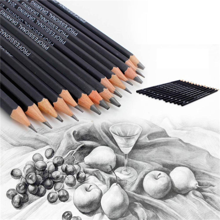 ชุดดินสอร่างกราไฟท์สำหรับการวาดภาพ, Pencils Set