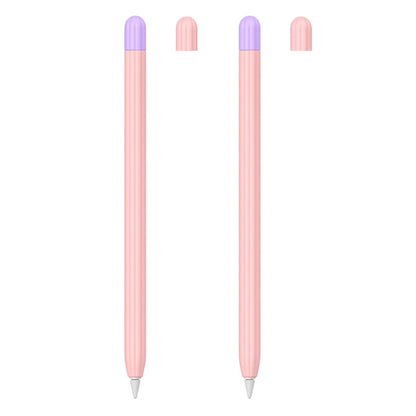 2 ชุด 5 ใน 1 ฝาครอบป้องกันซิลิโคนสไตลัส + ฝาครอบปากกาสองสี + ชุดปลอกปากกา 2 อัน, For Apple Pencil 1 (Orange), For Apple Pencil 1 (Matcha Green), For Apple Pencil 1 (Pink), For Apple Pencil 1 (Black), For Apple Pencil 1 (Blue)                           ...
