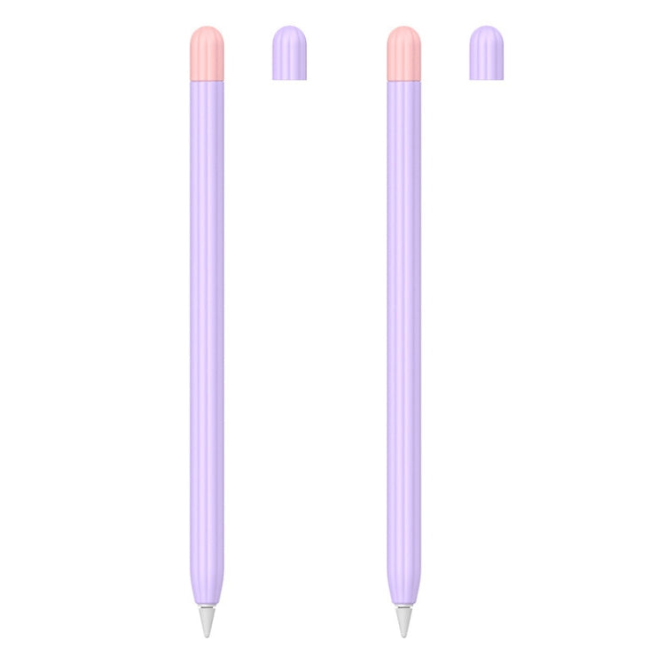 2 ชุด 5 ใน 1 ฝาครอบป้องกันซิลิโคนสไตลัส + ฝาครอบปากกาสองสี + ชุดปลอกปากกา 2 อัน, For Apple Pencil 1 (Orange), For Apple Pencil 1 (Matcha Green), For Apple Pencil 1 (Pink), For Apple Pencil 1 (Black), For Apple Pencil 1 (Blue)                           ...